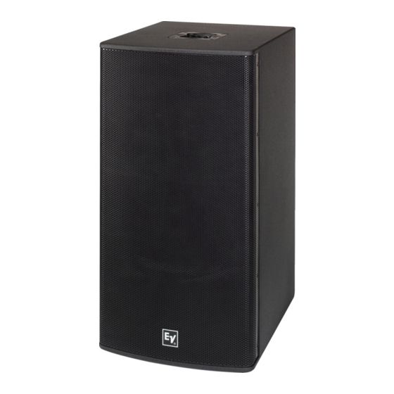 Electro-Voice Powered Subwoofer Plasma P2 Technical Specifications