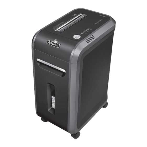 Fellowes DM17Ci Owner's Manual