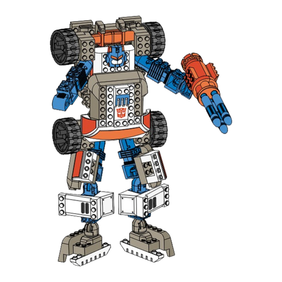 Hasbro Built to Rule Red Alert 7057 Instructions Manual