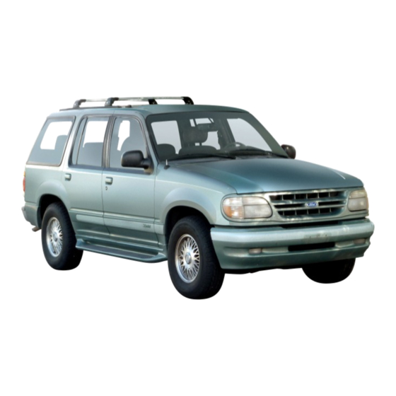 Ford Explorer 1997 Owner's Manual