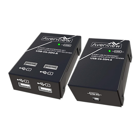 Avenview USB-C6-50M Manuals