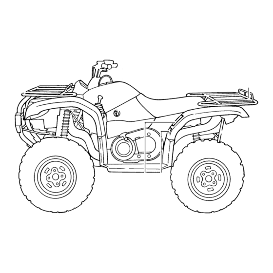 Yamaha GRIZZLY 660 YFM66FGX Manuals