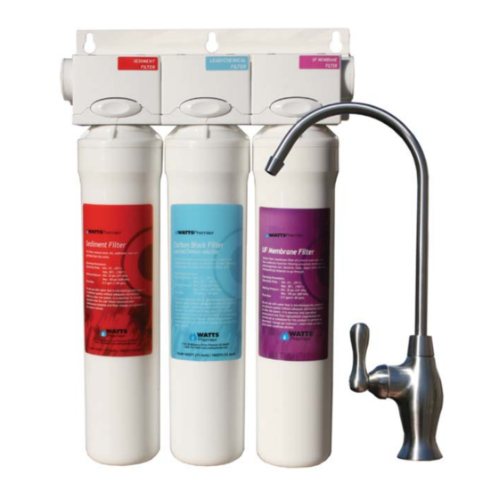 Premier Filter-Pure UF3 Installation, Operation And Maintenance Manual
