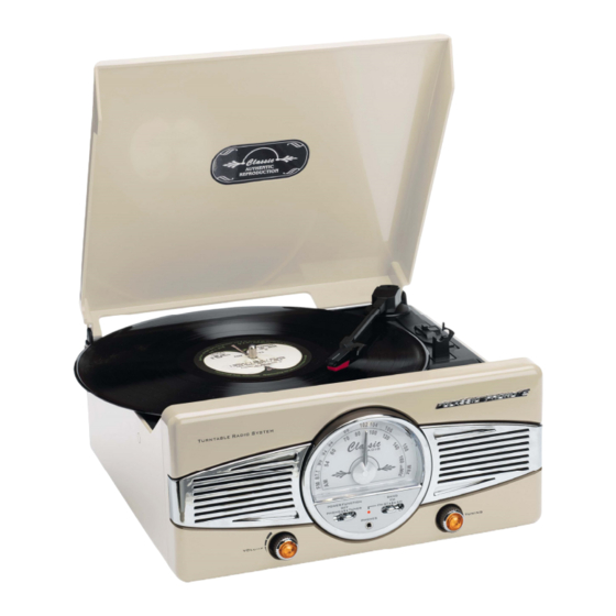 Classic Phono TT-28 Instruction Manual