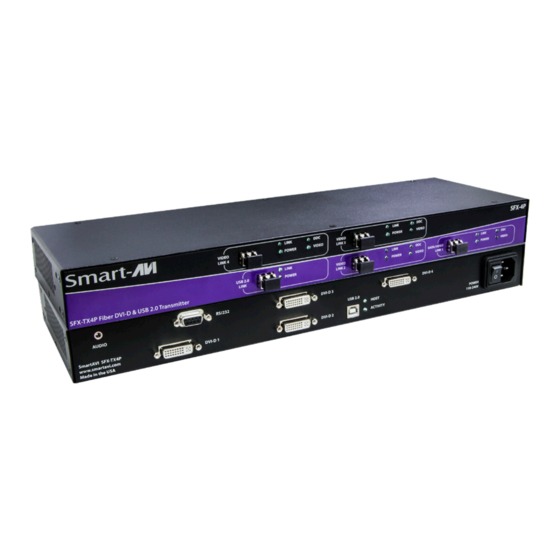 SMART-AVI SFX-4P Quick Start Manual