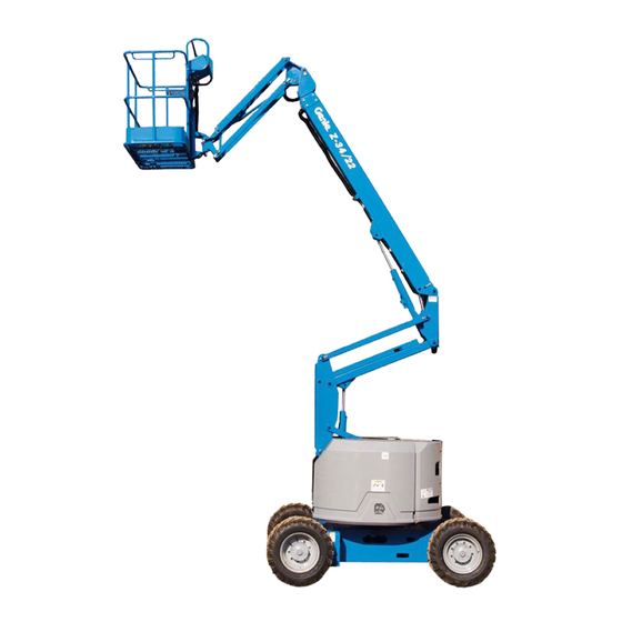 Terex Genie Z-34 IC Service And Repair Manual