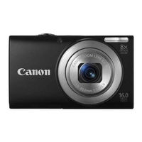 Canon PowerShot A2400 IS User Manual