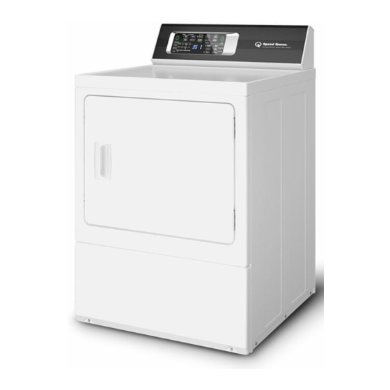Alliance Laundry Systems Speed Queen DR7004WE User Manual