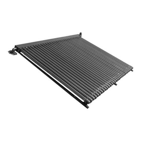 Sunshine Solar Water Heater Owner's Manual
