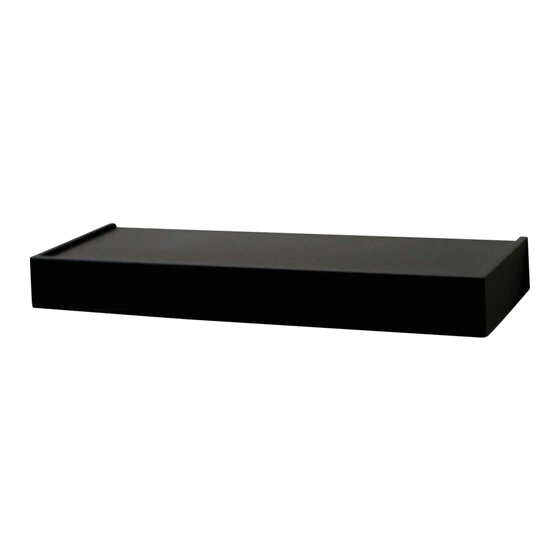 Knape & Vogt Shelf-Made 0140-24BK Installation Instructions