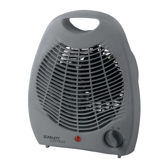 Scarlett comfort SC-FH53014 Instruction Manual