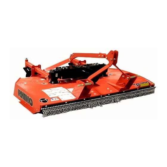 RHINO TR210 Operator's Manual