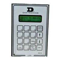 Daktronics DM-100 Gen III Quick Manual