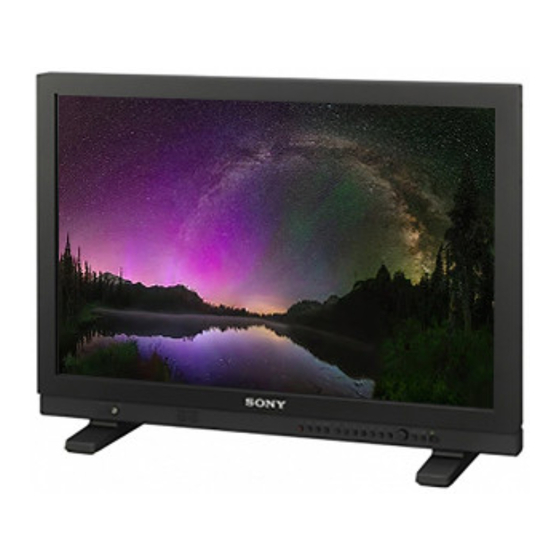 Sony LMD-A240 Operating Instructions Manual