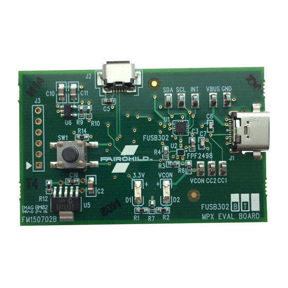 ON Semiconductor FUSB302GEVB User Manual