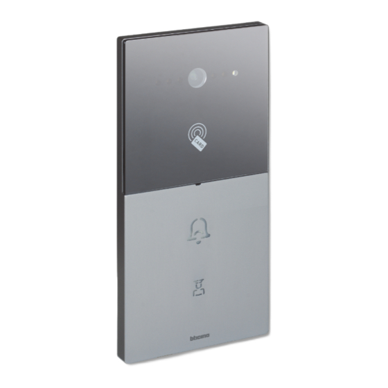 Bticino 374004 User And Installation Manual