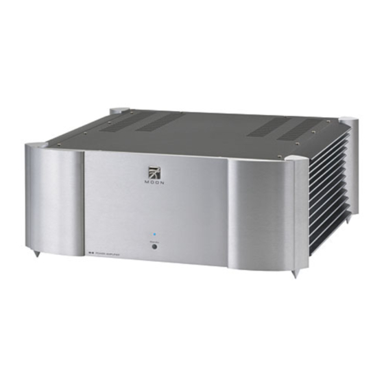 Simaudio MOON Evolution W-8 Owner's Manual