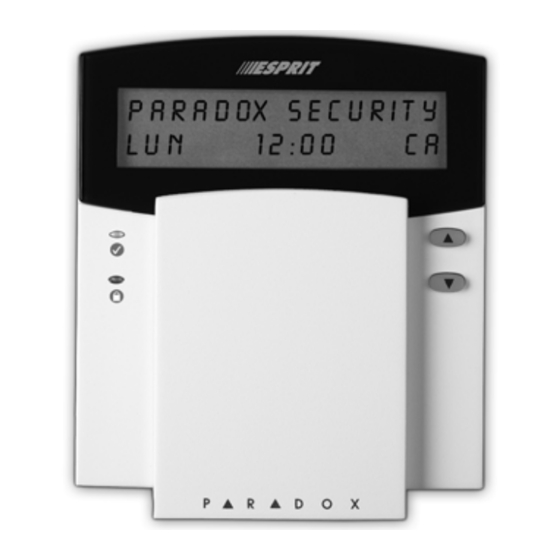 Paradox Esprit 642 User Manual