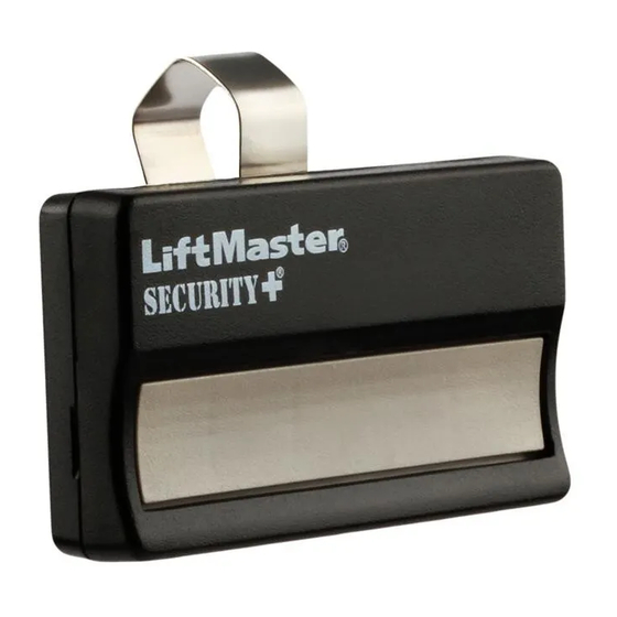 Chamberlain Security? 971LM Owner's Manual
