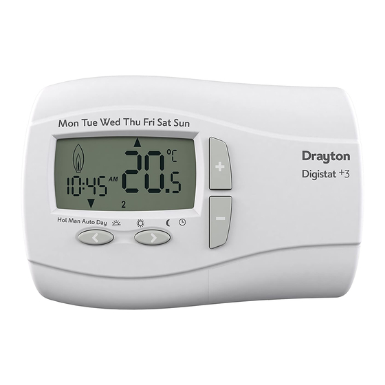 Drayton Digistat+ 3 22083 Installation & User Manual