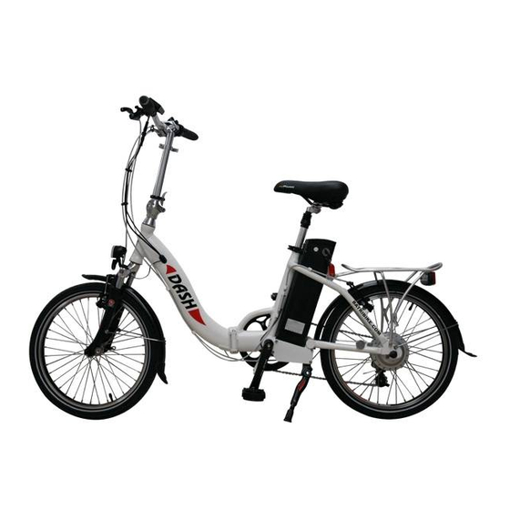 Batribike Dash Owner's Manual