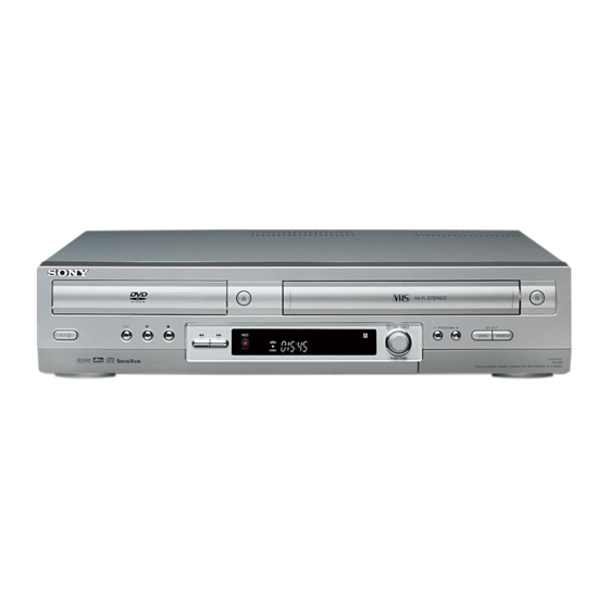 Sony SLV-D950E Service Manual