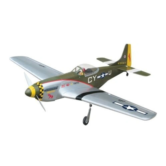 THE WORLD MODELS P-51 MUSTANG EP Instruction Manual