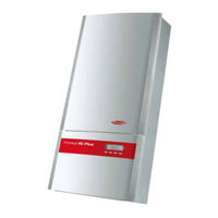 Fronius Fronius IG Plus 70 Operating Instructions Manual