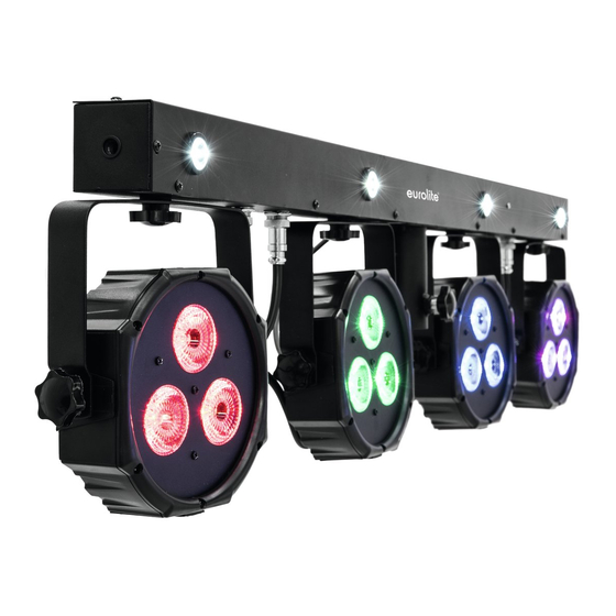 EuroLite LED KLS-170 Compact Light Set Manuals