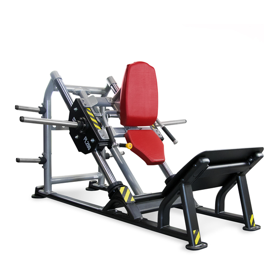 BH FITNESS PL200 Instructions For Assembly And Use