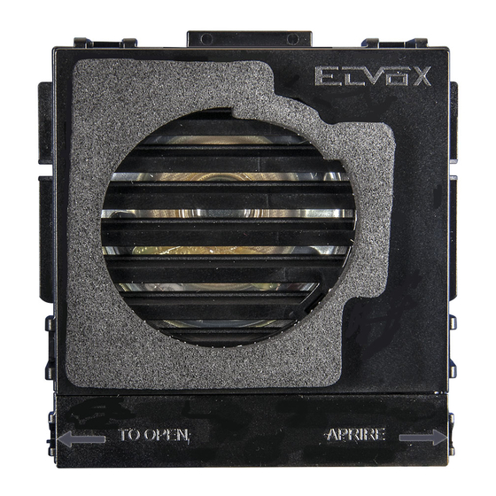 Vimar ELVOX 6931 Installer's Manual
