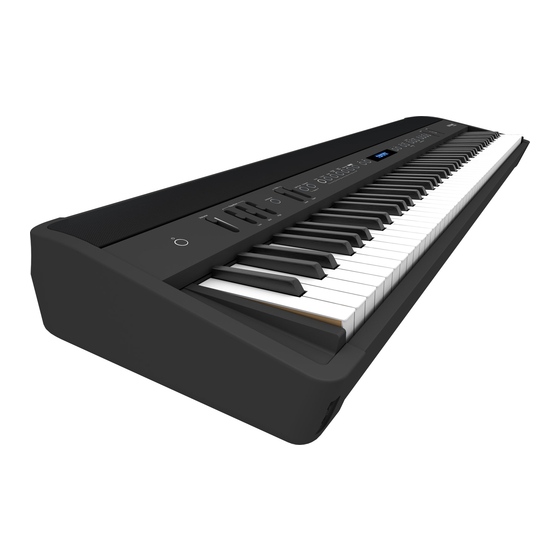 Roland FP-60X Owner's Manual