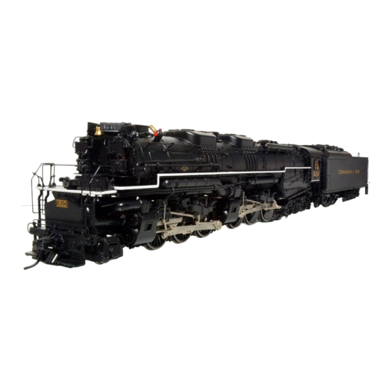 MTHTrains HO 2-6-6-6 Allegheny Engineer's Manual