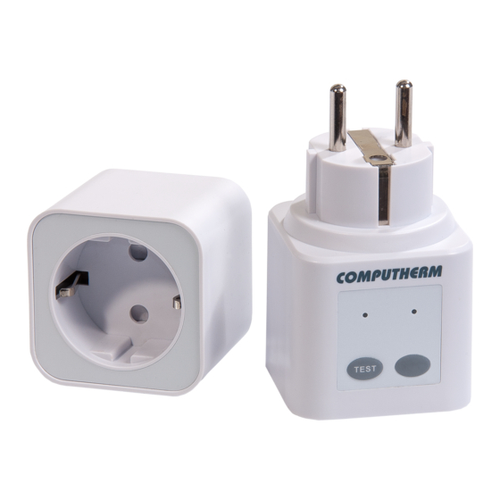Computherm Q2RF Operating Instructions