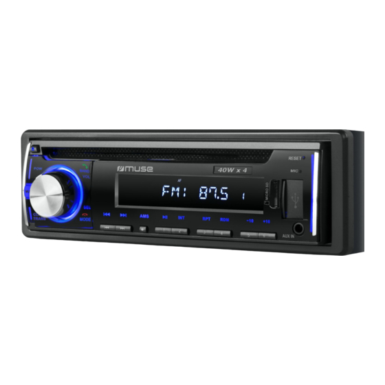 Muse M-1229 DAB User Manual