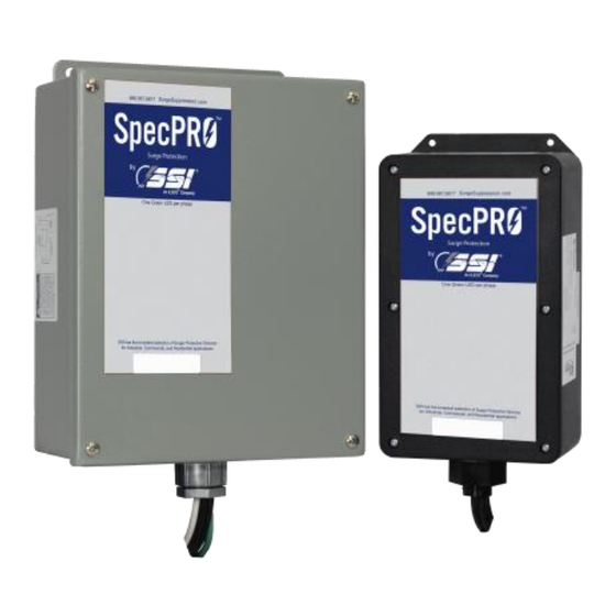 Ilsco SSI SpecPRO CRM 8 Series Manual