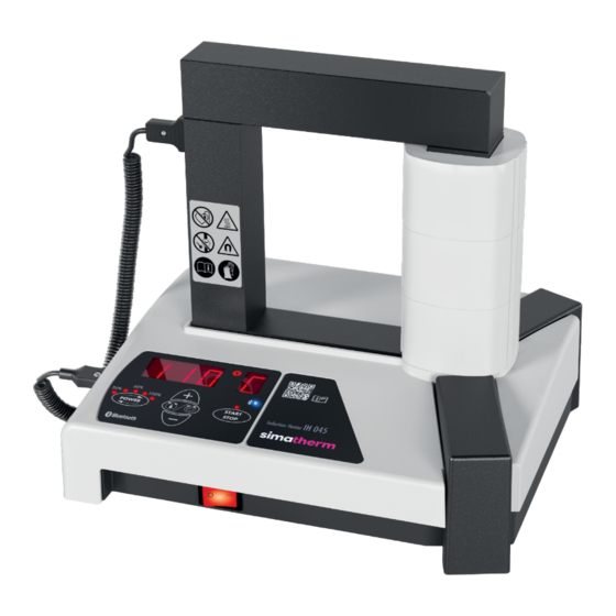 simatherm simatec IH 045 Instructions For Use Manual