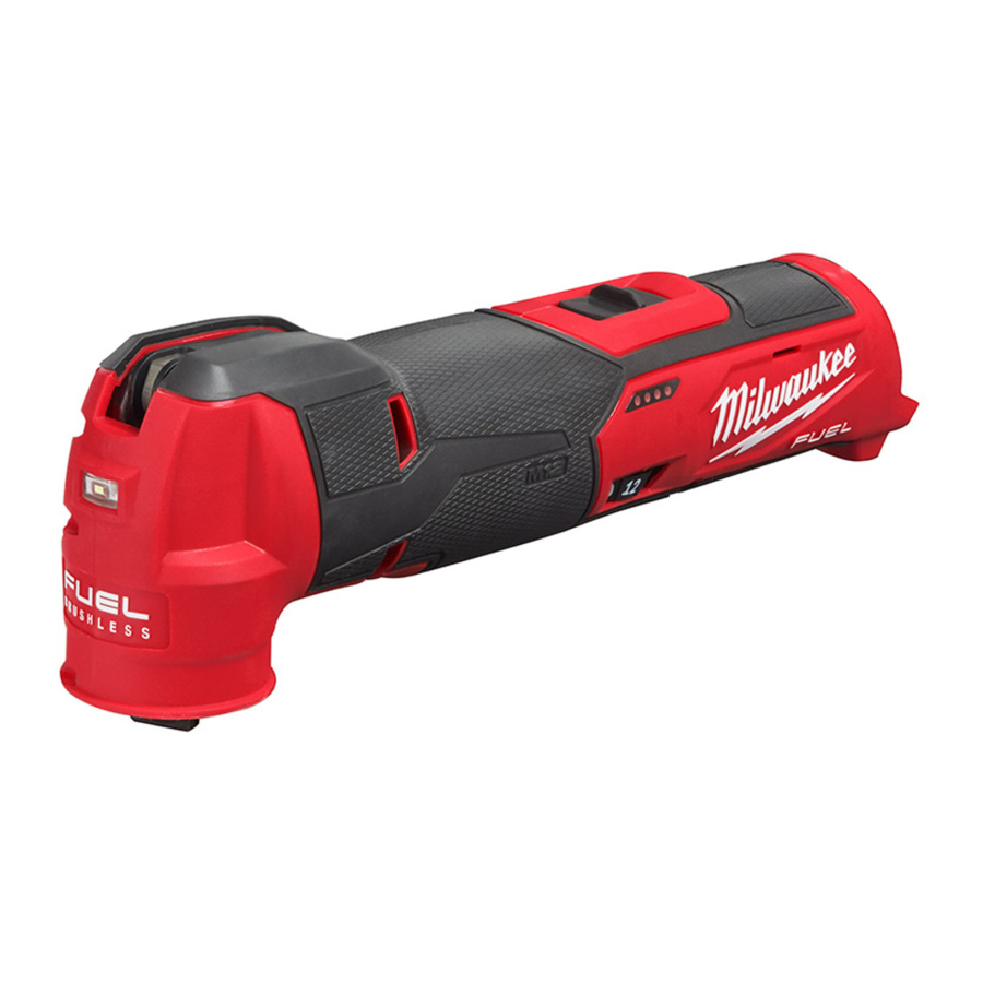 Milwaukee M12 FUEL 2526-20 - OSCILLATING MULTI-TOOL Manual