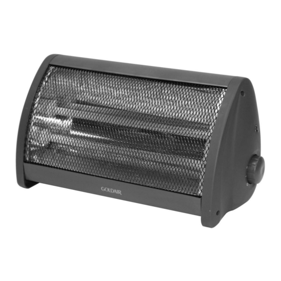 Goldair GIR250 Operating Instructions