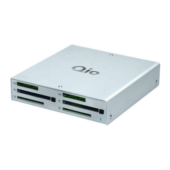 Sonnet Qio Professional Universal Media Reader & Writer User Manual