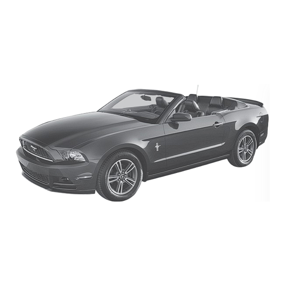 Ford 2013 User Manual