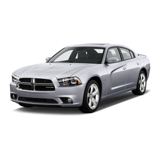 Dodge Charger 2011 Owner's Manual