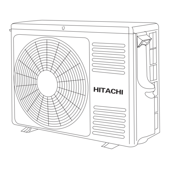 Hitachi RAK-18PPB Instruction Manual