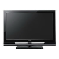 Sony Bravia KDL-52W40xx Operating Instructions Manual
