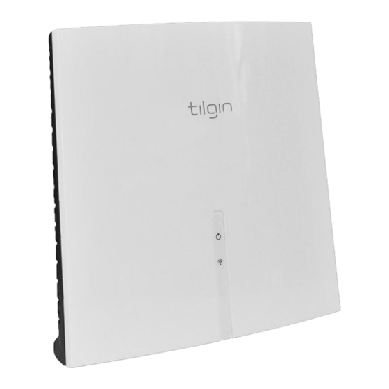 tilgin IHD103 Quick Manual