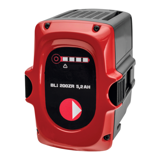 RedMax BLi200ZR Operator's Manual