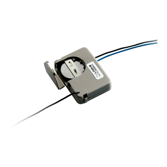 TELECO AUTOMATION TVTXL868B02 Quick Start Manual