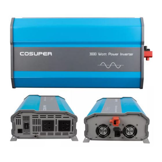 Cosuper SCH300 Instructions Manual