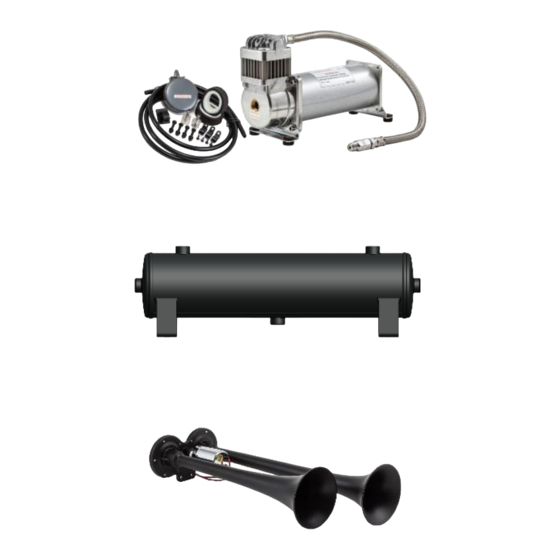 Kleinn Air Horns X3-KIT Installation Manual