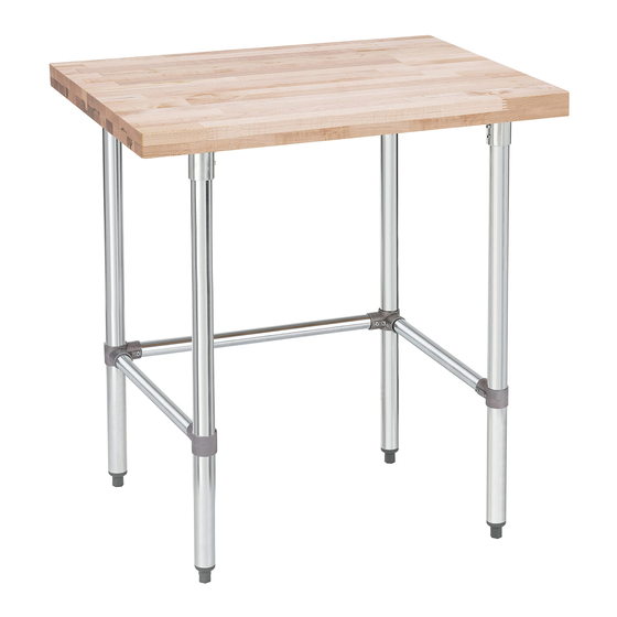 DURASTEEL Work Table Assembly Instructions